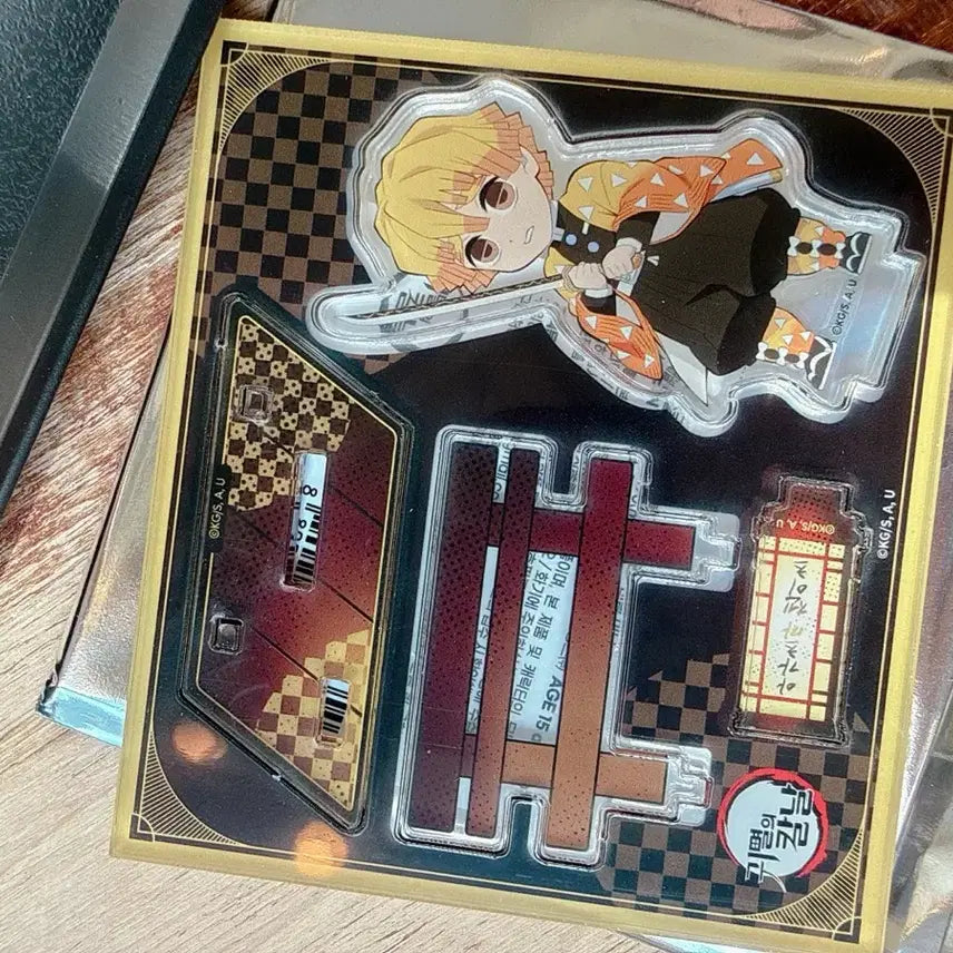 [BUNJANG] Demon Slayer Zenitsu Agatsuma Acrylic Standee / 귀멸의칼날 귀칼 팝업 젠이츠 아크릴