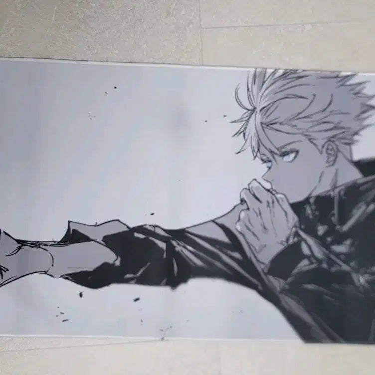 [BUNJANG] Jujutsu Kaisen Satoru Gojo Mousepad Desk Mat (Unused) / 주술회전 고죠 사토루 마우스 장패드(미사용)