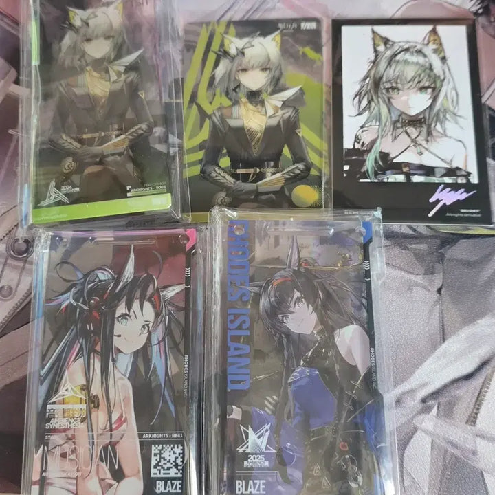 [BUNJANG] Arknights Blaze Kelsi Concert Pass Set / 명일방주 블레이즈 켈시 통행증 판매