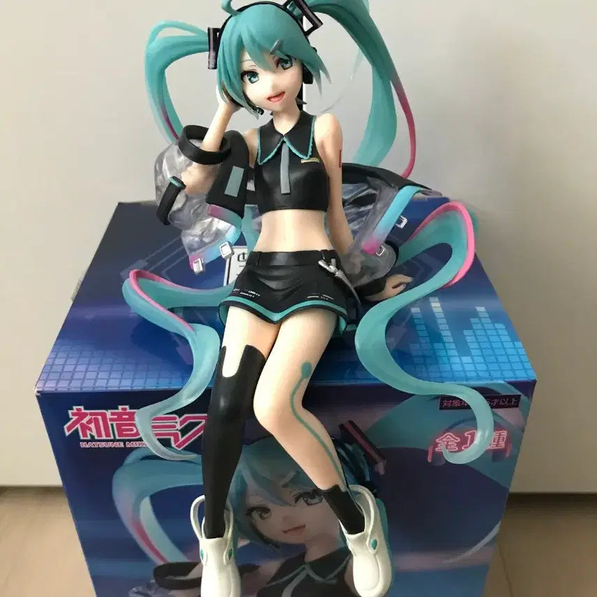 [BUNJANG] Hatsune Miku Noodle Stopper Neon Cyber Figure / 하츠네미쿠 누들스토퍼 네온 사이버 피규어