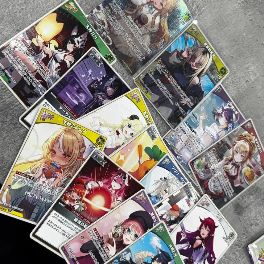 [BUNJANG] Hololive OCG Cards Bundle Set (16 Cards) / 홀로라이브 ocg 카드 16장 일괄