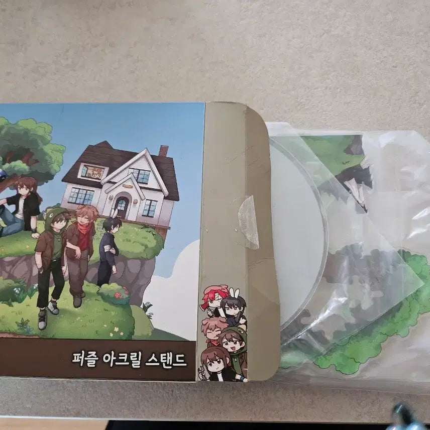 [BUNJANG] 잠뜰tv Neighbor Zombie Acrylic Stand / 잠뜰tv 굿즈 이웃집 좀비 퍼즐 아크릴 스탠드