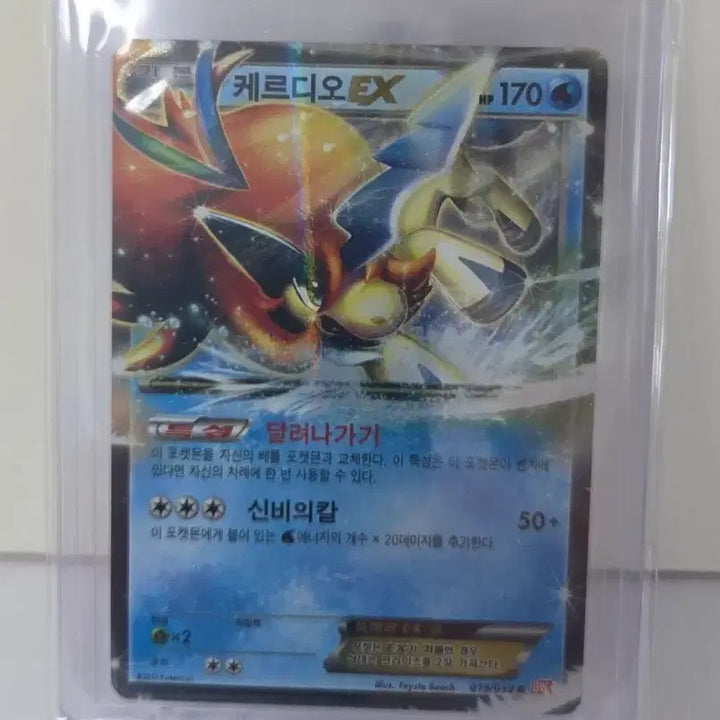 [BUNJANG] Pokemon Card Keldeo EX (A Grade) / 포켓몬카드 케르디오 EX (A급)