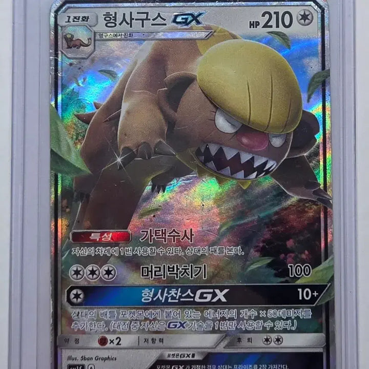 [BUNJANG] Pokemon Card Detective Guzzlord GX (Grade B) / 포켓몬카드 형사구스 GX (B급)