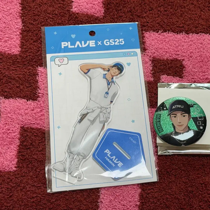 [BUNJANG] PLAVE GS25 Acrylic Stand &amp; Kaligo Part 2 Minho Bundle Set Can Badges / 일괄)플레이브 GS25 아크릴 스탠드, 칼리고 파트쿠 캔뱃지 하민