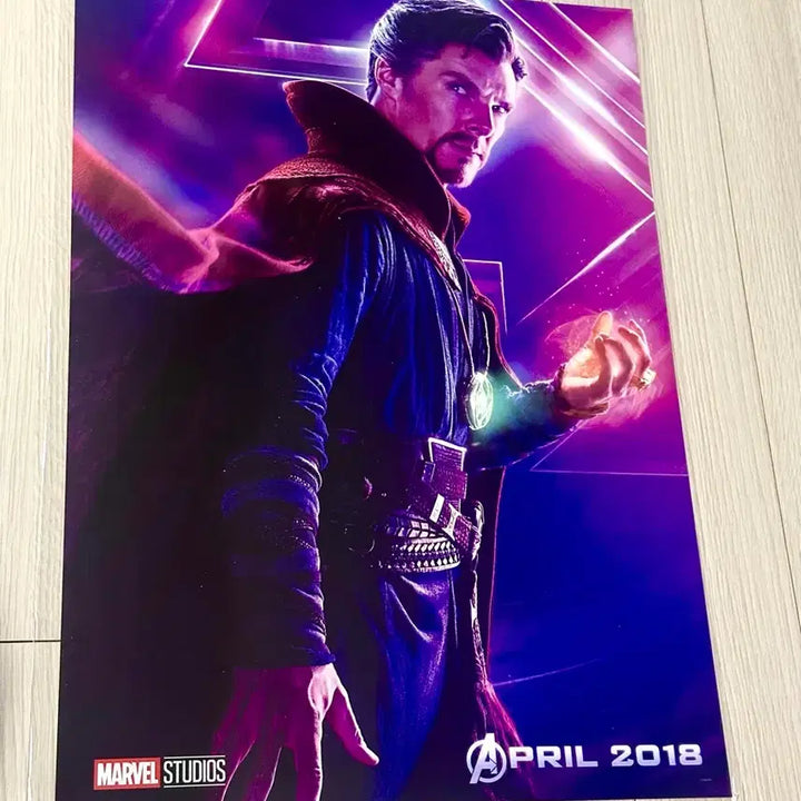 [BUNJANG] Marvel Avengers Infinity War Doctor Strange A3 Poster / [2018초희귀한정판]영화 마블 어벤져스 인피니티워 닥터스트레인지 포스터