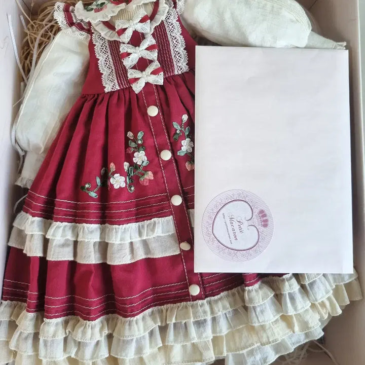 [BUNJANG] Puchimacarong Winter Strawberry Red MSD / 푸치마카롱 윈터스트로베리 레드 MSD