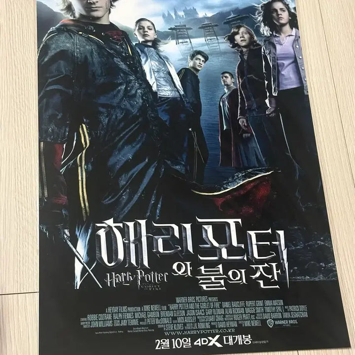 [BUNJANG] Harry Potter and the Goblet of Fire 4DX Poster (A3) / [전용박스포장]영화 해리포터 불의 잔 4dx 포스터(A3)