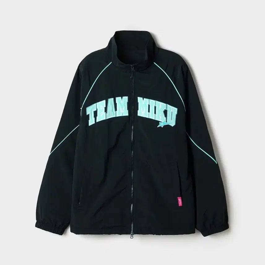 [BUNJANG] Hatsune Miku Team Miku Windbreaker Jacket XL / 하츠네미쿠 윈드브레이커 XL
