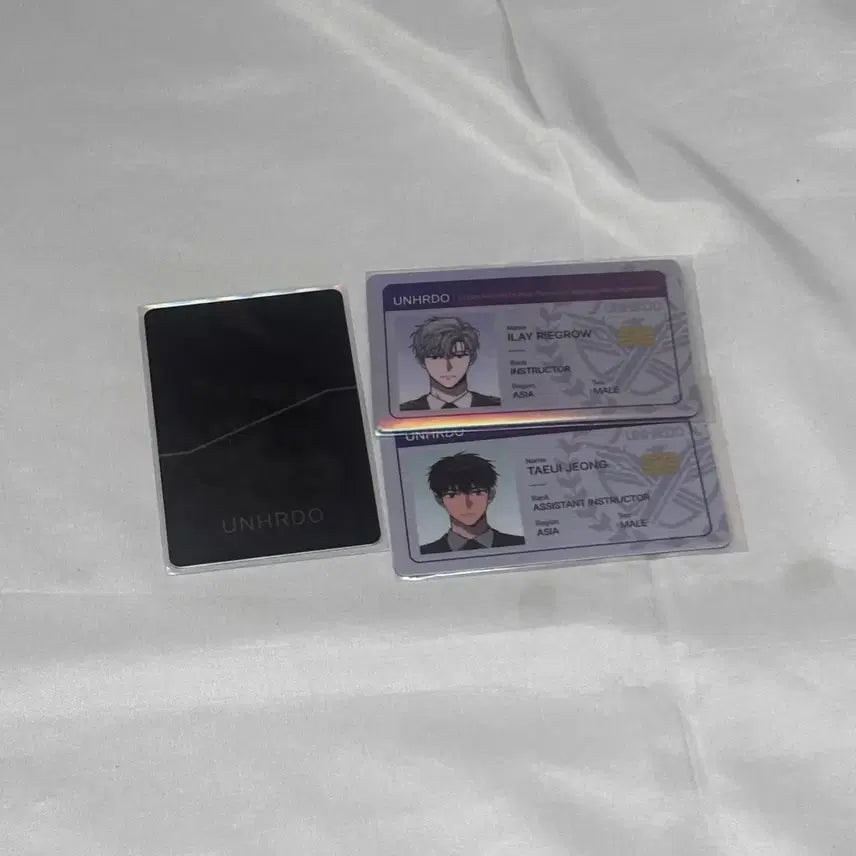 [BUNJANG] Uniform K-pop Merchandise Card Set / 유우지 패션 일레이 정태의 카드 언흘로 카드키