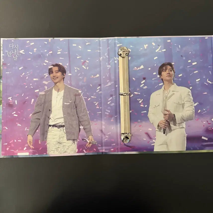 [BUNJANG] 2PM Junho Re:view A4 Binder with 30 Pages (Photocard Holder) / 준호 다시만나는날 랜덤포토 트레카 트카 A4 바인더 + 속지 30장