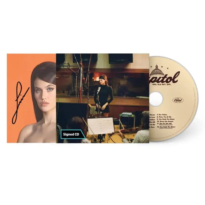 [BUNJANG] Sienna Spiro Debut Album "The Visitor" Signed Limited Edition CD / 시에나 스파이로(sienna spiro) Visitor 사인반 CD