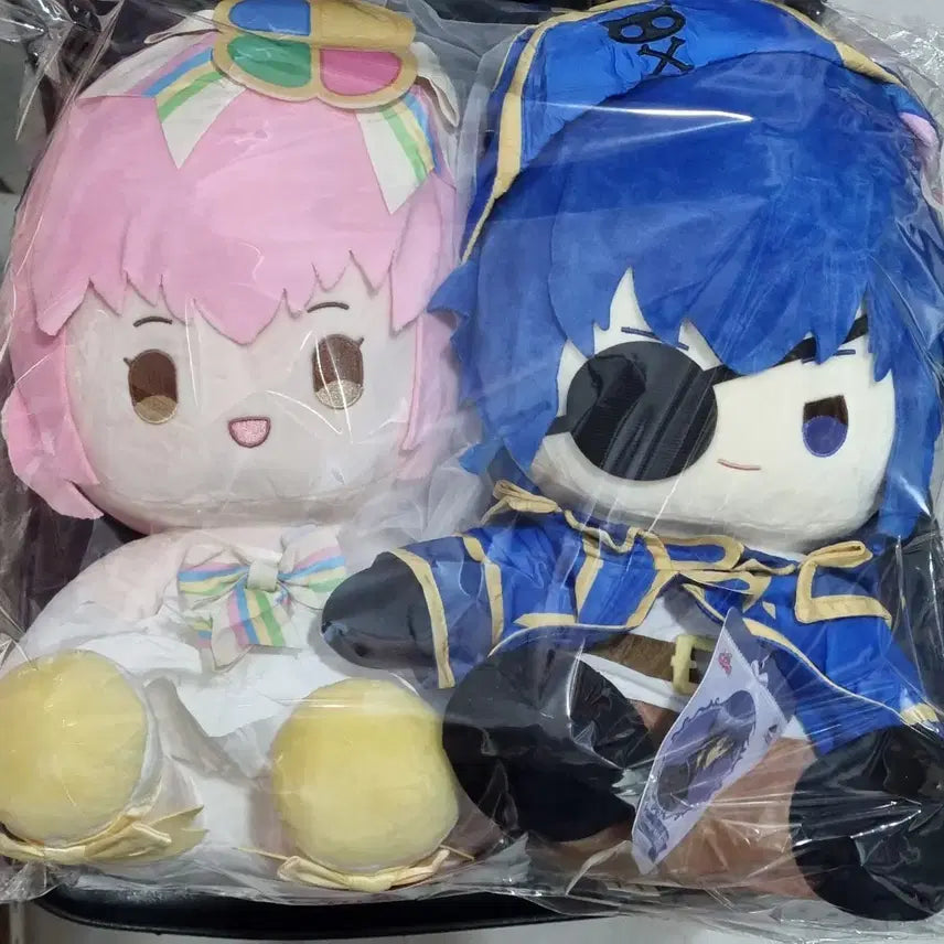 [BUNJANG] Shugo Chara! Kuji Last One Amu &amp; Toma Plush Set / 캐릭캐릭체인지 캐캐체 쿠지 라스트원 아무 토마 인형 세트