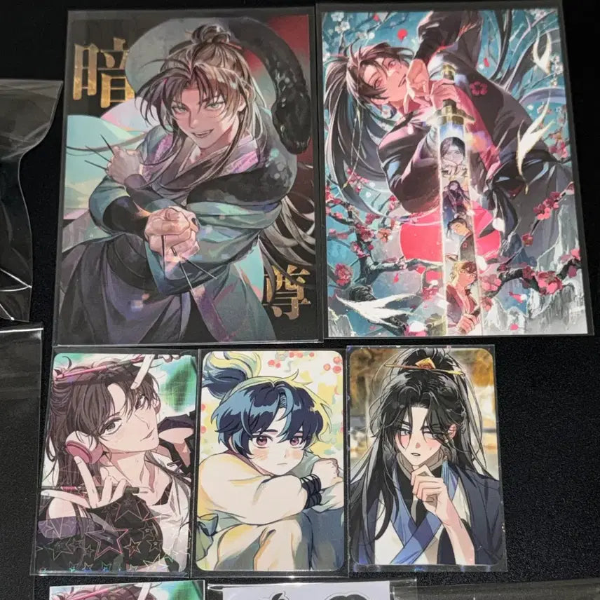 [BUNJANG] Hwasan Gwihwan Cheongmyung Plum Blossom Sword Saint Cafe Lucky Draw First Prize Acrylic Bundle Set / 화산귀환 화귀 청명 매화검존 카페 럭드 1등상 비공굿 아크릴 일괄 판매