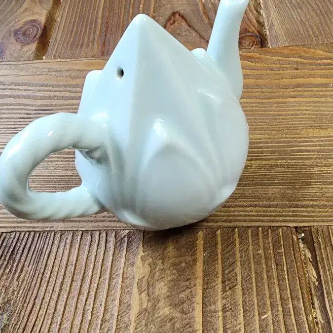 [BUNJANG] Vintage Celadon Lotus Water Dropper Teapot / 빈티지 청자 연꽃 주전자 연적