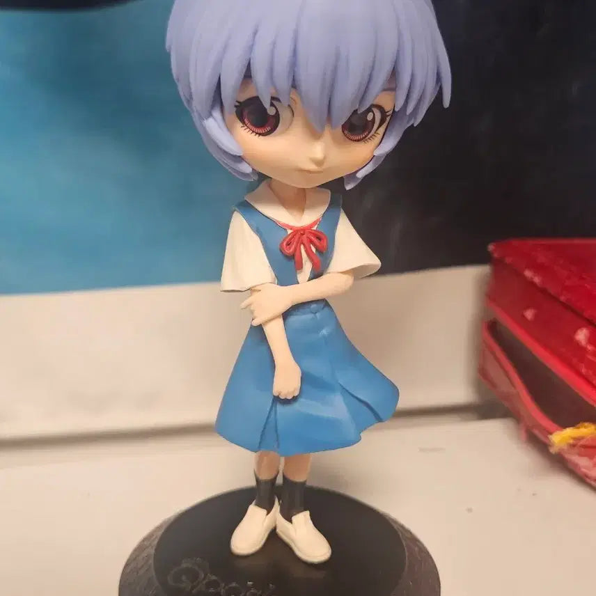 [BUNJANG] Evangelion Ayanami Rei Q Posket Figure / 에반게리온 큐포스켓 아야나미 레이 피규어