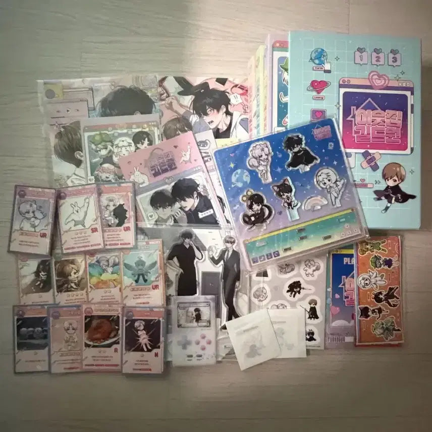 [BUNJANG] Lee Gilwon Neighbor Guild Funding Goods Bundle Set / 이길원 이웃집 길드원 펀딩 굿즈 일괄 판매