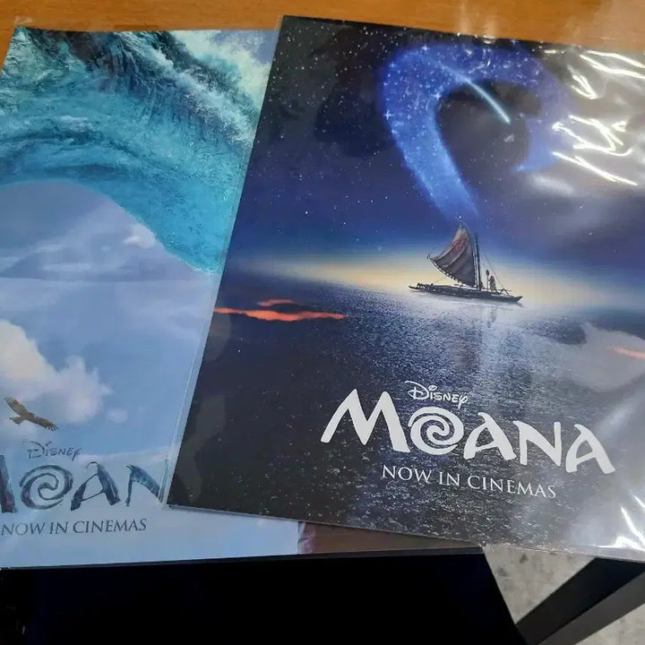 [BUNJANG] Disney Moana 1st Week Lucky Draw Poster Set / (셋) 디즈니 모아나 특전 롯데 1주차 광음 포스터