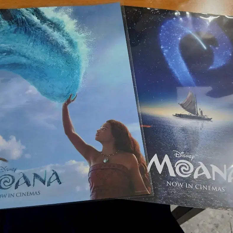 [BUNJANG] Disney Moana 1st Week Lucky Draw Poster Set / (셋) 디즈니 모아나 특전 롯데 1주차 광음 포스터
