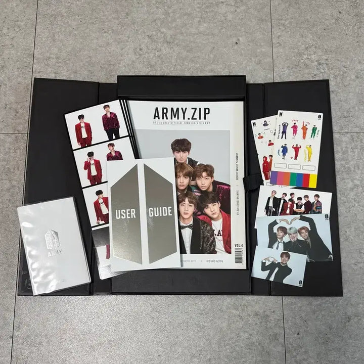 [BUNJANG] BTS ARMY Membership Kit 4th Generation Full Box / 방탄소년단 BTS 아미키트 아미 4기 공식 팬클럽 멤버십키트 풀박스