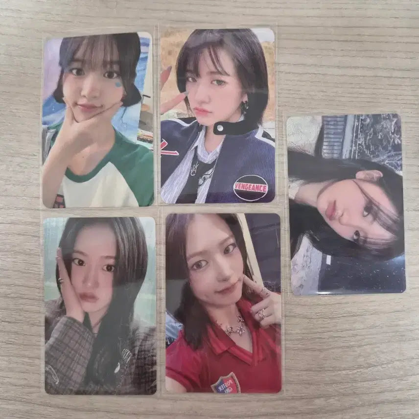 [BUNJANG] IVE Yujin Bundle Set Photocard (5ea) / 아이브 유진 포카 일괄 5장