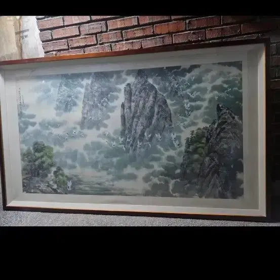 [BUNJANG] Bukhansan Landscape Painting / 95   175 센치북한산수화그림가격제시판매