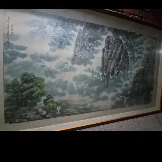 [BUNJANG] Bukhansan Landscape Painting / 95   175 센치북한산수화그림가격제시판매