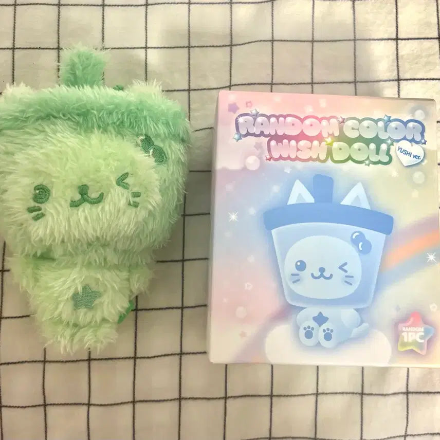 [BUNJANG] NCT WISH Color Wish Doll Green Bubble Cat / 엔시티위시 컬러 위시돌 초록색 버블냥