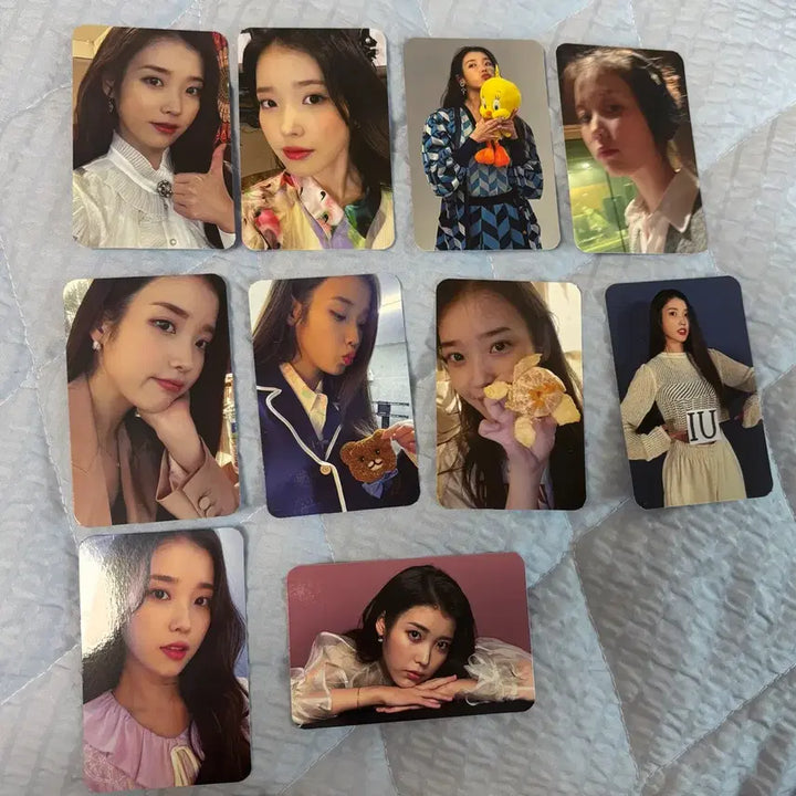 [BUNJANG] IU Lilac Photocard Set with Tin Case / 아이유 라일락 포토카드 세트 틴케이스포함