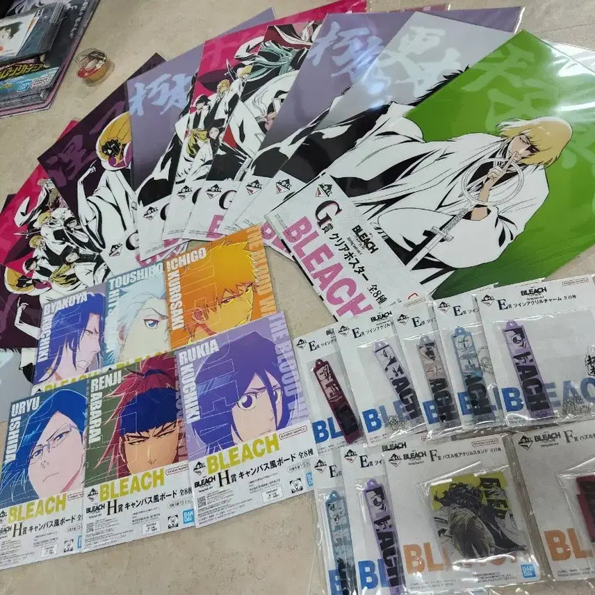 [BUNJANG] Bleach Ichiban Kuji Upper Prize Bundle Set / 블리치 제일복권 하위상 25 일괄