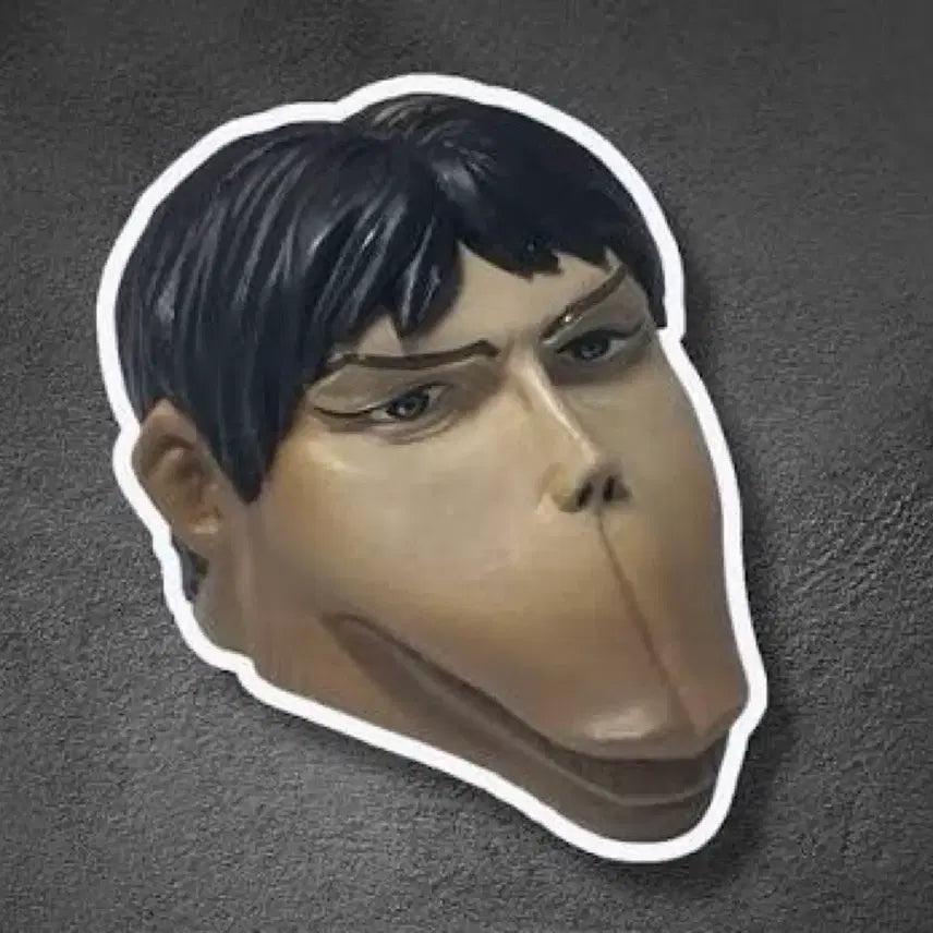 [BUNJANG] Attack on Titan Beast Titan Head Gacha Figure / [판매] 진격의거인 차력거인 헤드 가챠 피규어