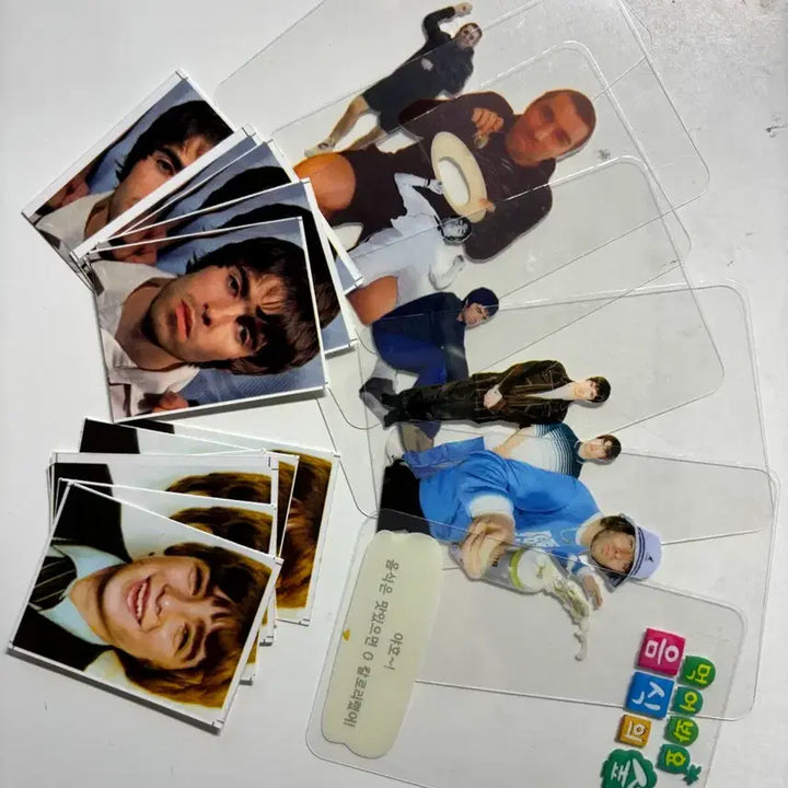 [BUNJANG] Oasis Unofficial Transparent Photocard Bundle Set / 오아시스 비공 투명포토카드 증명사진 일괄