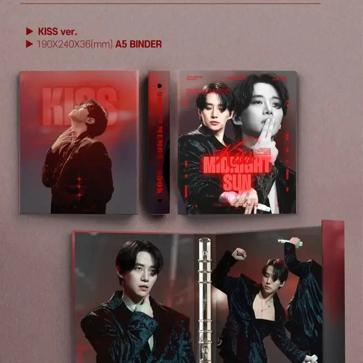 [BUNJANG] Lee Junho Midnight Sun Kiss Kitty Concept Binder [Sealed] / 이준호 junho 바인더 [미개봉새상품]