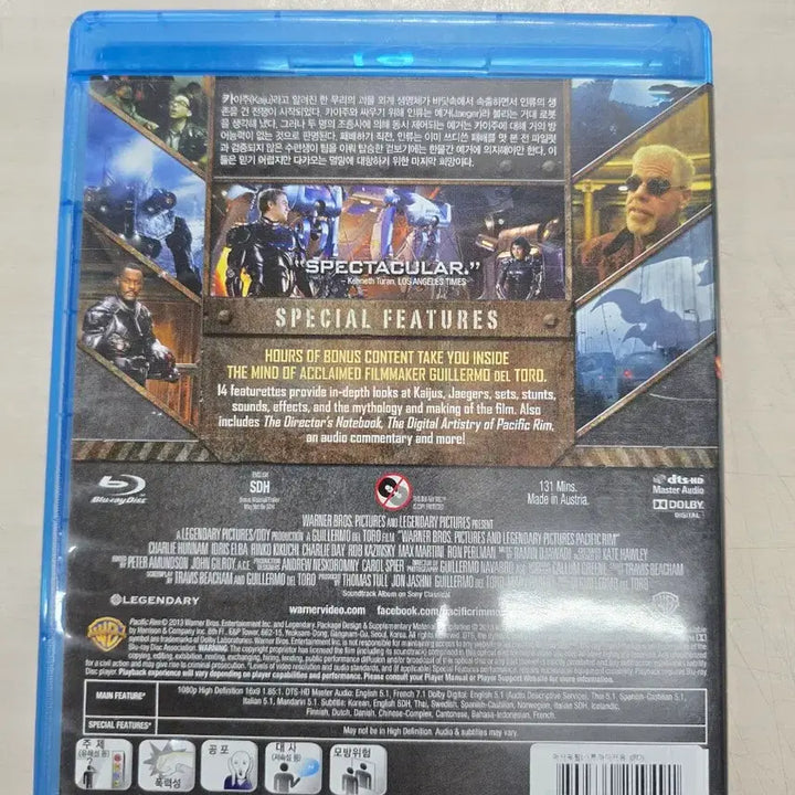 [BUNJANG] Pacific Rim (2013) Blu-ray / [BD](블루레이) 액션외국영화 "퍼시픽 림" 판매합니다.