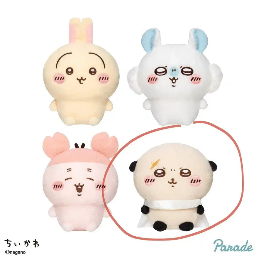 [BUNJANG] Cheekawa Rakko 20cm Sitting Plush / 치이카와 랏코 20cm 앉은 인형 시푸와 누이구루미