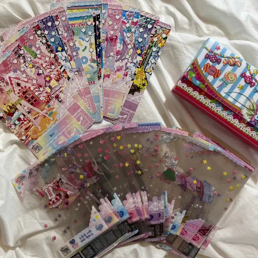 [BUNJANG] Pripara Dress-Up Card Set with Pouch / 프리파라 옷 입히기 판매