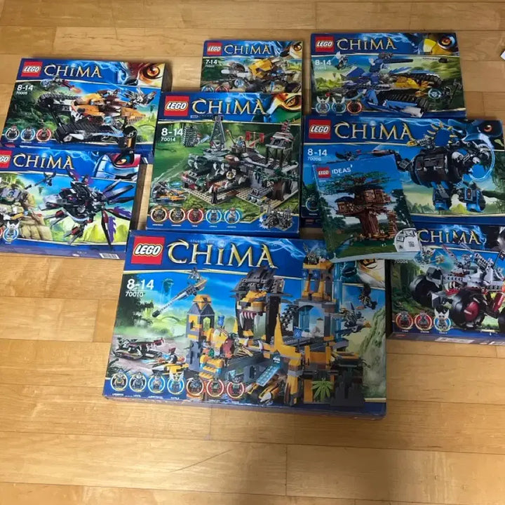 [BUNJANG] LEGO Legends of Chima Figures and Vehicles Bundle / 레고 키마