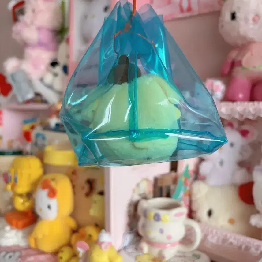 [BUNJANG] Sanrio Pompompurin Festival Goldfish Concept Plush Keychain / 산리오 폼폼푸린 마츠리 금붕어컨셉 인형