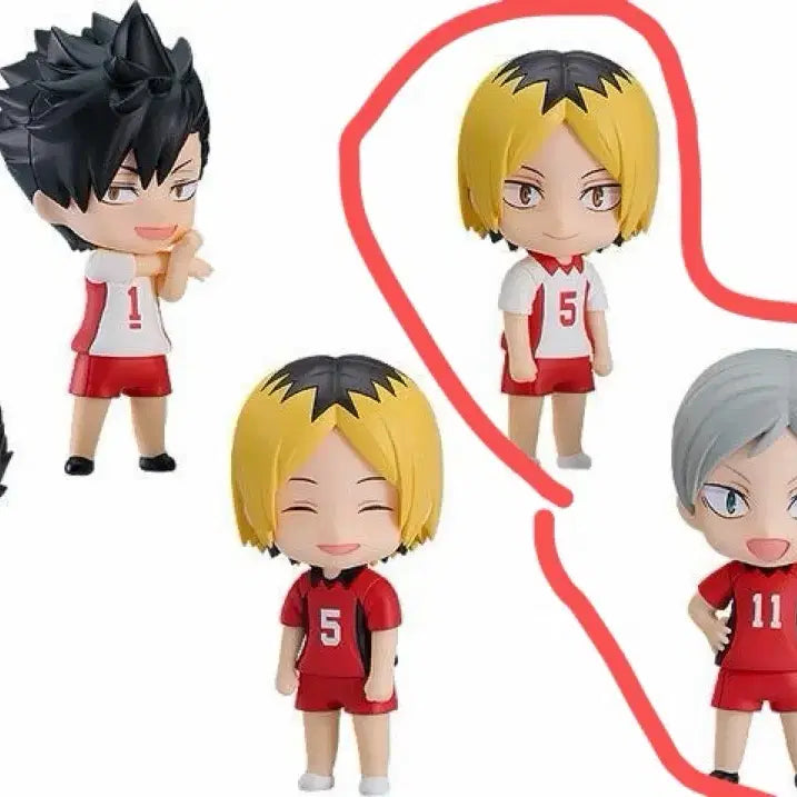 [BUNJANG] Haikyuu!! Nekoma Surprise Nendoroid Mini Kenma Kozume &amp; Lev Haiba Bundle Set / 하이큐 네코마 서프라이즈 미니넨도 켄마 리에프 양도