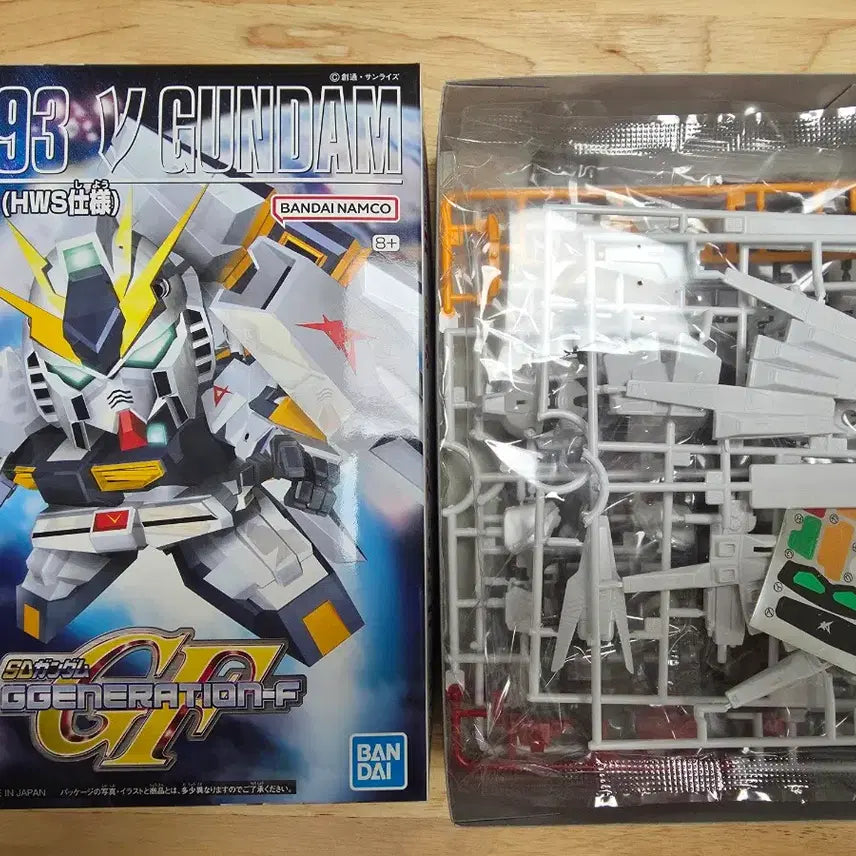 [BUNJANG] SD Gundam BB Senshi Hi-Resolution System (HWS Equipment) Nu Gundam / SD 건담 BB 전사 뉴건담 (HWS장비) 팝니다.
