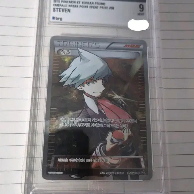 [BUNJANG] Pokemon Seongho XY Promo BRG Graded 9 Mint / 포켓몬 카드 성호 XY 프로모 brg 9등급