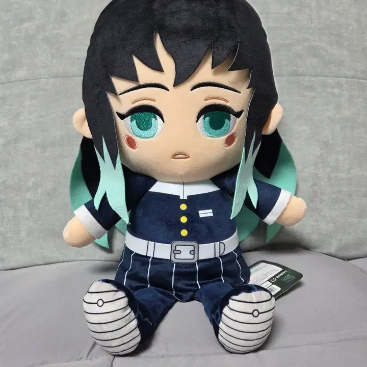 [BUNJANG] Demon Slayer Muichiro Tokito 27cm Plush / 귀멸의 칼날 토키토 무이치로 봉제인형 27cm