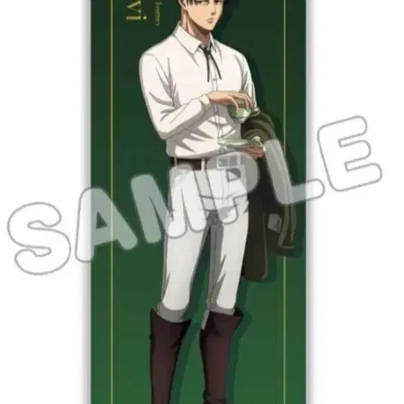 [BUNJANG] Attack on Titan Levi 10th Anniversary Tapestry / 진격의거인 리바이 10주년 등신대 태피스트리