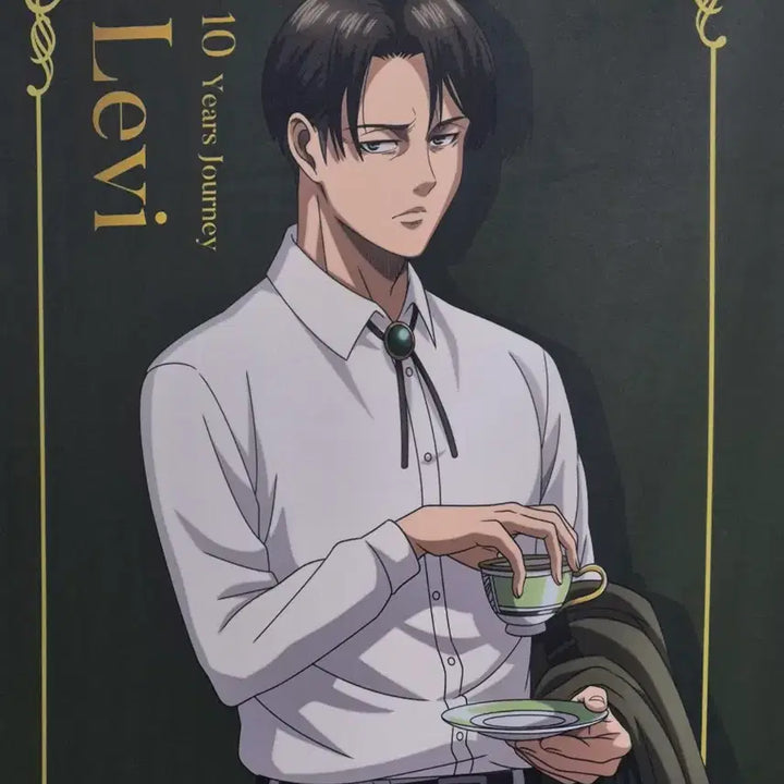 [BUNJANG] Attack on Titan Levi 10th Anniversary Tapestry / 진격의거인 리바이 10주년 등신대 태피스트리