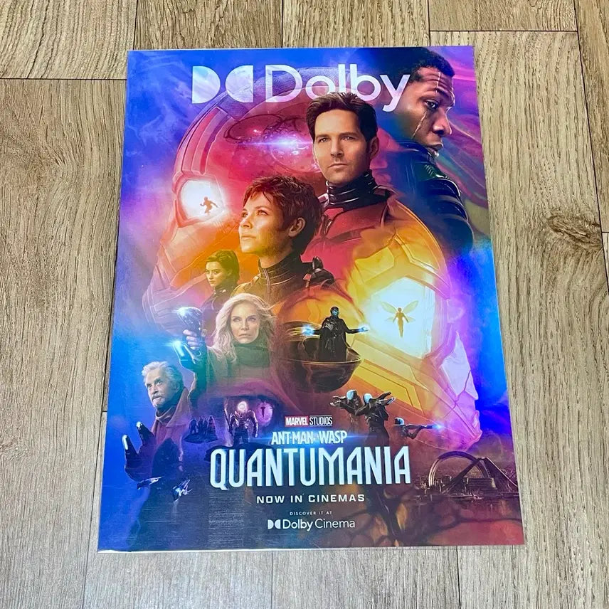 [BUNJANG] Ant-Man and the Wasp: Quantumania Dolby Cinema Poster A3 / 앤트맨과 와스프: 퀀텀매니아 돌비시네마 포스터 A3