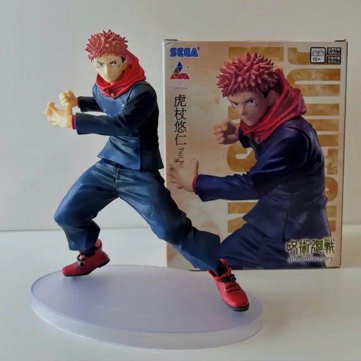 [BUNJANG] Sega Jujutsu Kaisen 5th Anniversary Yuji Itadori Figure (Sealed) / [새상품] 세가 주술회전 5주년 이타도리 유지 피규어