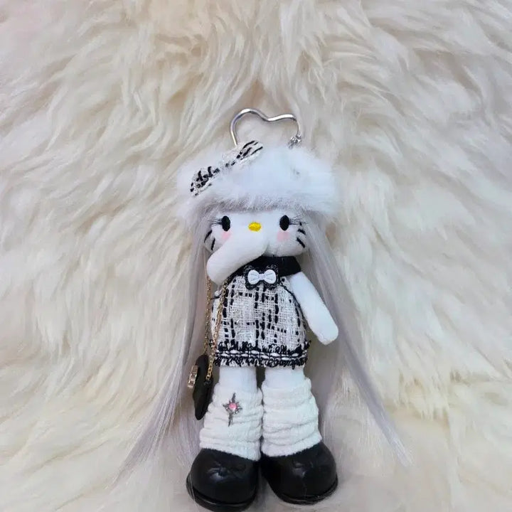 [BUNJANG] Hello Kitty Custom Long-Legged Kitty Plush / 헬로키티 커스텀 롱다리키티 인형