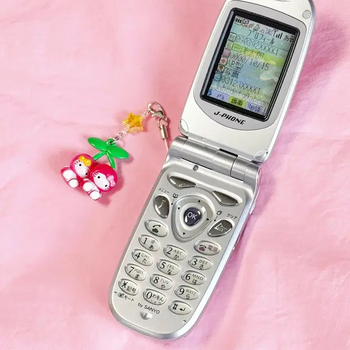 [BUNJANG] Docomo Kitty Phone Gyaru Phone Mockup Phone Folder Phone Classic Phone Pink Model Phone / 도코모 키티폰 갸루폰 목업폰 핸드폰 폴더폰 고전폰 핑크 모형폰