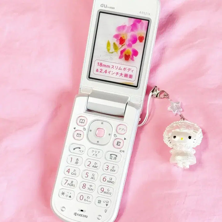 [BUNJANG] Docomo Pink Kittyphone Gyarupon Mockup Phone / 도코모 핑크 키티폰 갸루폰 목업폰 핸드폰 폴더폰 고전폰 핑크 모형폰