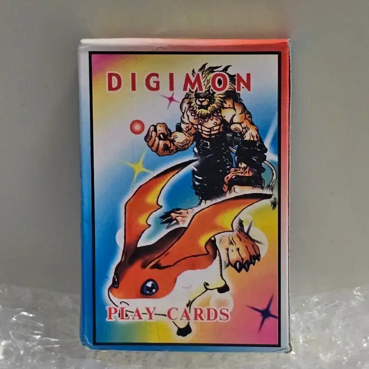 [BUNJANG] Digimon Adventure Poker Card Set (1 Box) - Sealed / 고전 문방구 디지몬어드벤처 포커카드 세트 1통 미개봉품